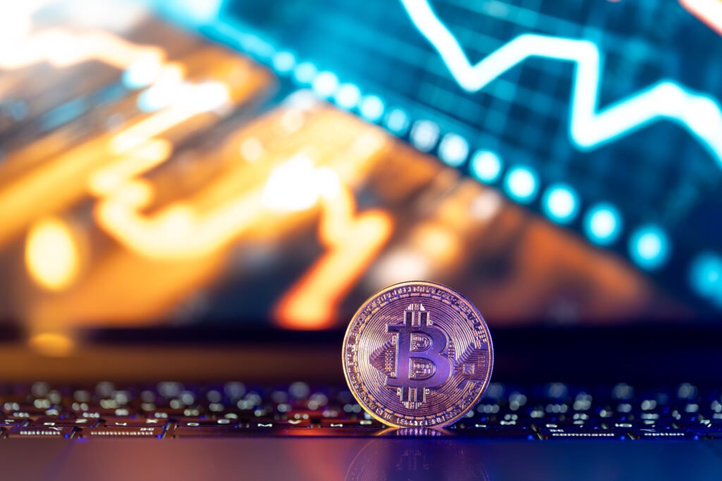 Graph Showing Bitcoin Price Growth Over Time
